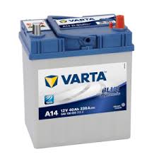 Фото АКБ 45а/ч о/п Asia 330А VARTA BLUE Dynamic (B31) тонк.клеммы (L=228; b=125; h=200)