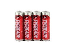 Фото Батарейка AA 4шт. EVEREADY HD AA (R6) SHP4
