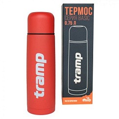 Фото Термос  750 мл Tramp  Basic 0,75 л. (красный)