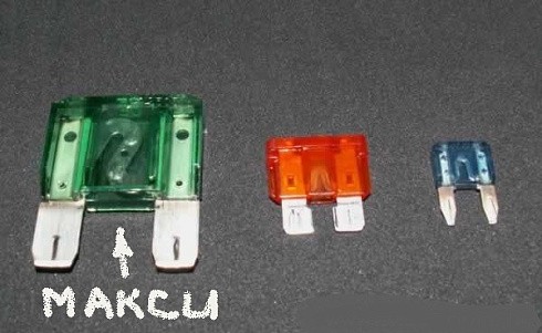 Фото Предохранитель плоский 60А MAXI.