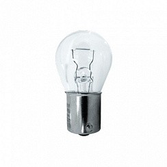 Фото Автолампа P21W 12V 21W BA15s Диалуч габарит, стопсигнал