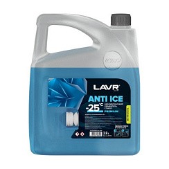 Фото Омыватель стекол зимний -25 3,9л. LAVR Anti Ice Premium Ln1315
