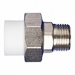 Фото Муфта комбинированная ПП разъемная НР Ду 25*1/2