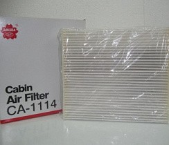 Фото Фильтр салонный Sakura  CA1114  Camry 06- ,Corolla 06-, Land Cruiser 08-, (8713930040,87139YZZ16)