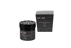 Фото Ароматизатор на панель LECAR Банка Black (гелевый) 100 гр.