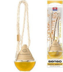 Фото Ароматизатор на зеркало MARCUS SENSO WOOD Exotic Vanilla/Экзотическая Ваниль (бутылочка)
