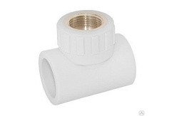 Фото Тройник ПП комбинированный ВР Ду 25*3/4 (№75)
