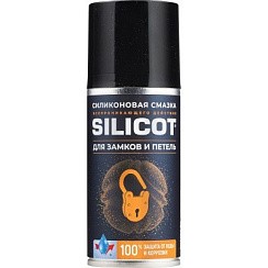 Фото Смазка силиконовая 0,21л. (аэрозоль) ВМПАвто 2708 Silicot Spray для замков и петель